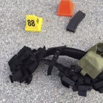 Ammunition confiscated from last Wednesday's attack in San Bernardino, California are shown in this San Bernardino County Sheriff Department handout photo from their Twitter account released to Reuters December 3, 2015.  REUTERS/San Bernardino County Sheriffs Department/Handout