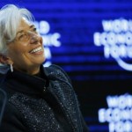 Christine Lagarde, Managing Director of the International Monetary Fund (IMF) attends the session "The Global Economic Outlook" during the annual meeting of the World Economic Forum (WEF) in Davos, Switzerland January 23, 2016.  REUTERS/Ruben Sprich