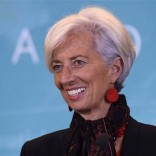 International Monetary Fund (IMF) Managing Director Christine Lagarde speaks during a news conference at the IMF in Washington, Monday, Nov. 30, 2015, to announce the Chinese yuan will join a basket of the world's leading currencies.  (AP Photo/Susan Walsh)