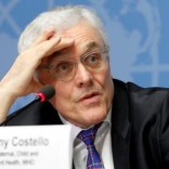 Head of the Department of Maternal, Newborn, Child and Adolescent Health at the World Health Organization(WHO) Dr Anthony Costello attends a news conference in Geneva, Switzerland, February 2, 2016. REUTERS/Pierre Albouy