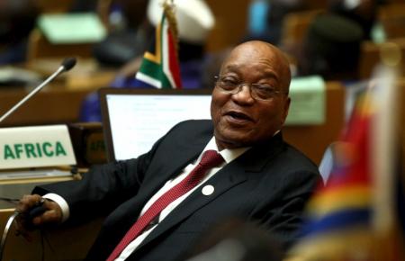 South Africa's President Jacob Zuma attends the opening ceremony of the 26th Ordinary Session of the Assembly of the African Union (AU) at the AU headquarters in Ethiopia's capital Addis Ababa, January 30, 2016. REUTERS/Tiksa Negeri