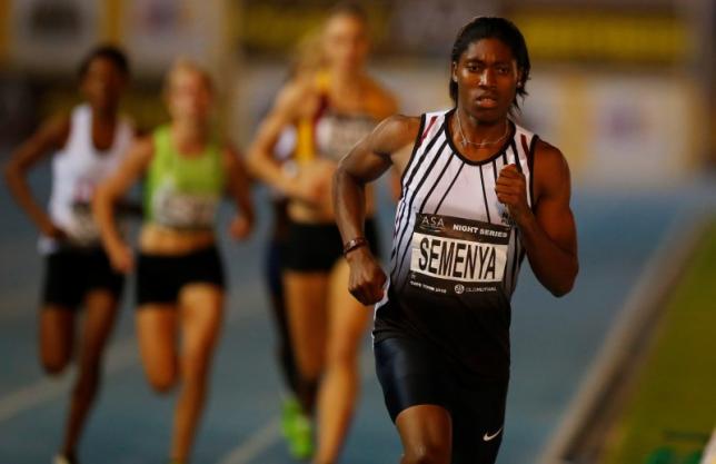 Athletics - ASA After Dark meeting Ð women's 800m run - Green Point Stadium, Cape Town, South Africa. Caster Semenya competes in this picture taken March 22, 2016. REUTERS/Mike Hutchings