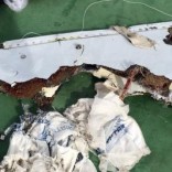 Recovered debris of the EgyptAir jet that crashed in the Mediterranean Sea is seen in this handout image released May 21, 2016 by Egypt's military. Egyptian Military/Handout via Reuters