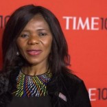 Honoree and human rights lawyer, Thuli Madonsela arrives at the Time 100 gala celebrating the magazine's naming of the 100 most influential people in the world for the past year, in New York April 29, 2014. REUTERS/Lucas Jackson