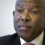 Lesetja Kganyago, Governor of the Reserve Bank of South Africa, poses for a photo in the Manhattan borough of New York October 6, 2015.    REUTERS/Carlo Allegri