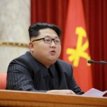 FILE PHOTO - North Korean leader Kim Jong Un attends the 3rd Meeting of Activists in Fisheries under the Korean People's Army (KPA) in this undated photo released by North Korea's Korean Central News Agency (KCNA) in Pyongyang December 29, 2015. KCNA/ via REUTERS/ File Photo