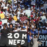21st International AIDS Conference (AIDS 2016), Durban, South Africa.
Photo shows TAC March through the Durban CBD, 18 July, 2016.
Photo©International AIDS Society/Rogan Ward)