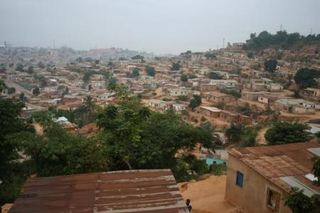 General view of the capital of AngolaÕs Cabinda province, the impoverished territory that accounts for half of the oil output from AfricaÕs top petroleum producer, June 11, 2016.  REUTERS/Staff/Ed Cropley