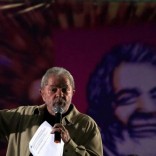 Former Brazilian President Luiz Inacio Lula da Silva gestures as he attends a meeting with women activists in Santo Andre, Brazil, August 15, 2016. REUTERS/Paulo Whitaker/File Photo