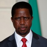 Zambia's President Edgar Lungu attends a signing ceremony at the Elysee Palace in Paris, France, February 8, 2016. REUTERS/Philippe Wojazer/File Photo