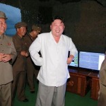North Korean leader Kim Jong Un is pictured during a test-fire of strategic submarine-launched ballistic missile in this undated photo released by North Korea's Korean Central News Agency (KCNA) in Pyongyang August 25, 2016. REUTERS/KCNA