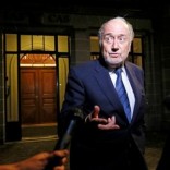 Former FIFA President Sepp Blatter leaves the Court of Arbitration for Sport (CAS) after being heard in the arbitration procedure involving him and FIFA in Lausanne, Switzerland, August 25, 2016. REUTERS/Pierre Albouy