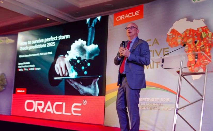 Janusz Naklicki, Oracle Vice President of the Russia, Africa and Central Europe region, welcomed customers to the 2-day Oracle Africa Innovation Summit in Mauritius this week