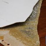 (160303) -- MAPUTO, March 3, 2016 (Xinhua) -- A piece of an airplane is displayed during a news conference in Maputo, capital of Mozambique, March 3, 2016. Mozambican aviation authorities on Wednesday night confirmed the finding of a piece of an airplane off the coast of Mozambique, but considered it "premature" to relate it with a Boeing 777 aircraft. 
 (Xinhua/Li Xiaopeng) (djj)