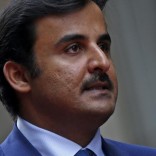 Qatar's Emir Sheikh Tamim Bin Hamad Al-Thani looks on during a welcome ceremony in Sarajevo, Bosnia and Herzegovina, January 29, 2016. REUTERS/Dado Ruvic