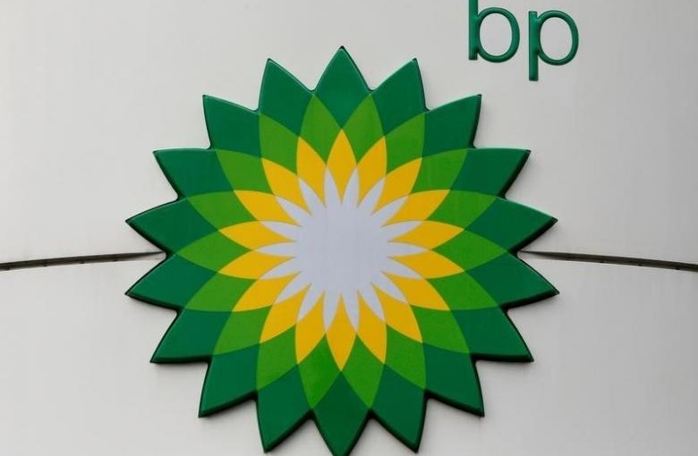 The logo of BP is on display at a petrol station in Moscow, Russia, July 4, 2016. REUTERS/Sergei Karpukhi/File photo