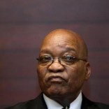 South African President Jacob Zuma listens at a news conference in Cape Town, in this September 10, 2009 file photo. REUTERS/Mike Hutchings/Files - RTX2A6BE