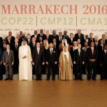 World leaders pose for a family photo at the UN Climate Change Conference 2016 (COP22) in Marrakech, Morocco November 15, 2016. REUTERS/Youssef Boudlal
