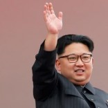 North Korean leader Kim Jong Un waves to the crowd as he presides over a mass rally and parade in the capital's main ceremonial square, in Pyongyang, North Korea, May 10, 2016. REUTERS/Damir Sagolj/File Photo