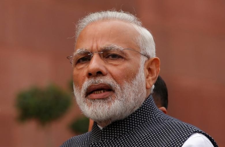 India's Prime Minister Narendra Modi speaks to the media inside the parliament premises on the first day of the winter session in New Delhi, India, November 16, 2016. REUTERS/Adnan Abidi