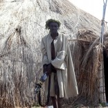 A royal guard to Charles Wesley Mumbere. Picture: James Akena/Reuters