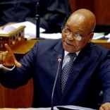 President Jacob Zuma speaks during his question and answer session in Parliament in Cape Town, South Africa, September 13, 2016. REUTERS/Mike Hutchings /File Photo