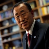 United Nations Secretary General Ban Ki-Moon is seen during an interview with Reuters at U.N. headquarters in New York, September 14, 2010.    REUTERS/Mike Segar/File Photo