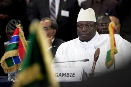 Gambia's President Yahya Jammeh.
REUTERS/Joe Penney
