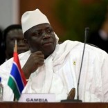 Gambia's President Yahya Jammeh attends the plenary session of the Africa-South America Summit on Margarita Island, file.  REUTERS/Carlos Garcia Rawlins/File Photo