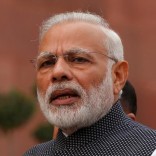 India's Prime Minister Narendra Modi speaks to the media inside the parliament premises on the first day of the winter session in New Delhi, India, November 16, 2016. REUTERS/Adnan Abidi/Files