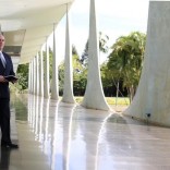 Brazil's President Michel Temer walks at Alvorada Palace after a breakfast news conference with journalists in Brasilia, Brazil, December 22, 2016. REUTERS/Adriano Machado