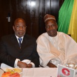 Monsieur Gervais Djondo, Fondateur d’Ecobank et Asky Airlines, et Monsieur Konimba Sidibé, Ministre de la Promotion des Investissements et du Secteur privé au Mali