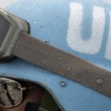 A UN peacekeeper  in a file photo. REUTERS/Bruno Domingos