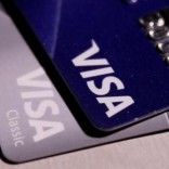 Visa credit cards are seen in this picture illustration taken June 9, 2016. REUTERS/Maxim Zmeyev/Illustration/File Photo