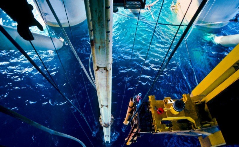 Off shore oil Rig