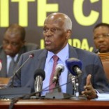 Angolan President and MPLA leader Jose Eduardo dos Santos attends a party central committee at a meeting in Luanda, Angola, December 2, 2016. REUTERS/Herculano Coroado