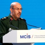 Iranian Defence Minister Hossein Dehghan delivers a speech as he attends the 5th Moscow Conference on International Security (MCIS) in Moscow, Russia, April 27, 2016. REUTERS/Sergei Karpukhin