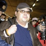 Kim Jong Nam arrives at Beijing airport in Beijing, China, in this photo taken by Kyodo February 11, 2007. Mandatory credit Kyodo/via REUTERS