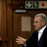 State prosecutor Gerrie Nel is seen during an appeal hearing brought by prosecutors against the six year jail term handed to Oscar Pistorius for the murder of his girlfriend Reeva Steenkamp, in Johannesburg, South Africa, August 26, 2016. REUTERS/Themba Hadebe/Pool