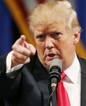 Republican presidential candidate Donald Trump speaks at the Treasure Island hotel and casino, Saturday, June 18, 2016, in Las Vegas. (AP Photo/John Locher)
