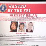 A poster of suspected Russian hackers is seen before FBI National Security Division and the U.S. Attorney's Office for the Northern District of California joint news conference at the Justice Department in Washington, U.S., March 15, 2017. REUTERS/Yuri Gripas