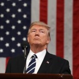 U.S. President Donald Trump delivers his first address to a joint session of Congress from the floor of the House of Representatives iin Washington, U.S., February 28, 2017.  REUTERS/Jim Lo Scalzo/Pool