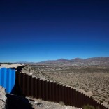A general view shows a newly built section of the U.S.-Mexico border fence at Sunland Park, U.S. opposite the Mexican border city of Ciudad Juarez, Mexico January 26, 2017. REUTERS/Jose Luis Gonzalez