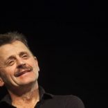 Renowned stage performer Mikhail Baryshnikov attends a news conference at the Suzanne Dellal Centre for Dance and Theatre in Tel Aviv November 13, 2011.  REUTERS/Nir Elias