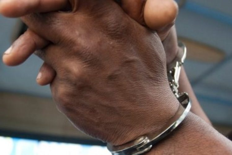 handcuffed