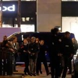 REFILE - CORRECTING CASUALTY NUMBER  Police conduct an investigation near the Champs Elysees Avenue after a policeman was killed and two others were wounded in a shooting incident in Paris, France, April 20, 2017. REUTERS/Christian Hartmann