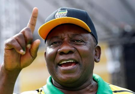 South Africa's Deputy President Cyril Ramaphosa. 
REUTERS/Mike Hutchings/File Photo