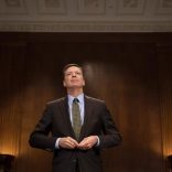 FBI Director James Comey prepares to testify before the Senate Judiciary Committee on Capitol Hill on Wednesday