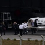 Former Brazilian President Luiz Inacio Lula da Silva arrives in Curitiba, Brazil May 10, 2017. REUTERS/Paulo Whitaker