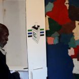 A man casts his ballot during the national elections at Ha-Mampho Village outside the capital Maseru, Lesotho June 3, 2017. REUTERS/Siphiwe Sibeko